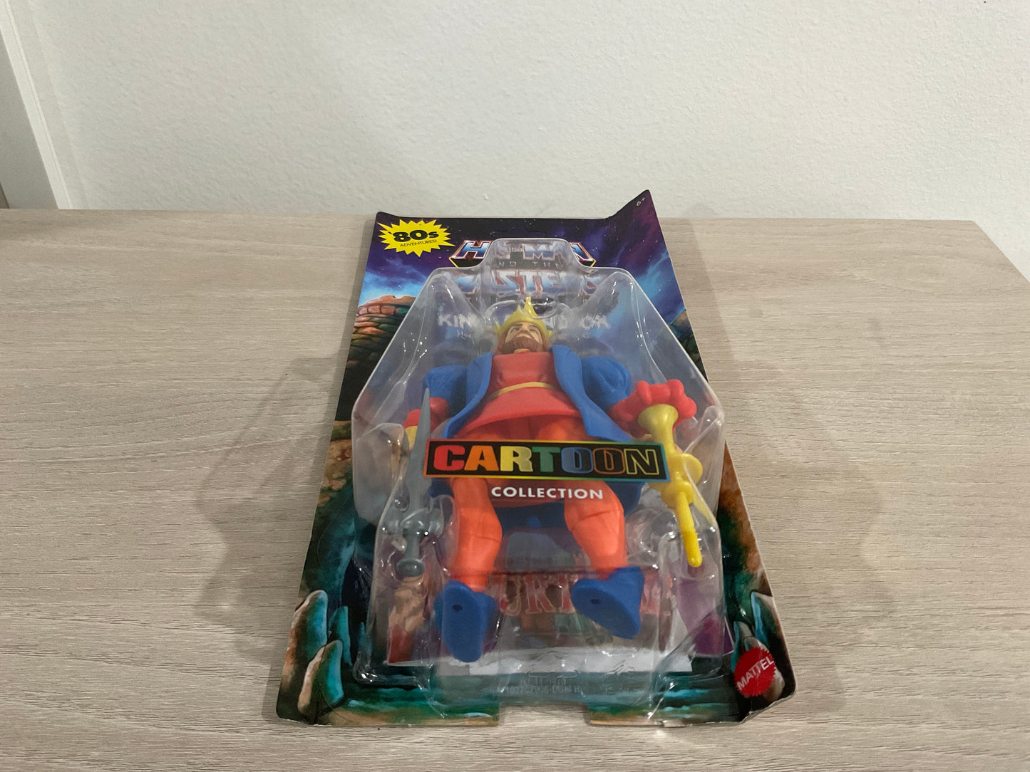 Masters of the Universe Origins King Randor Cartoon Collection 5.5-Inch Figure Mattel - Substandard Card 3