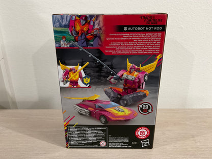 Transformers Studio Series MTMTE Collection Autobot Hot Rod Voyager Class Action Figure – The Transformers: The Movie