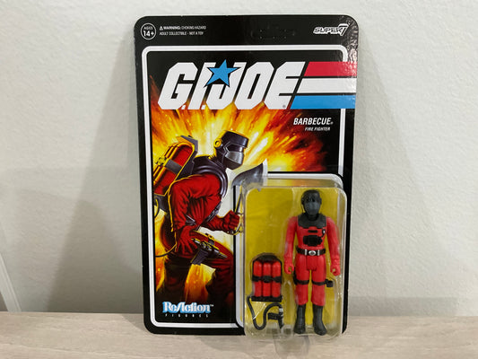 Super7 ReAction G.I. Joe – Barbecue 3.75-Inch Action Figure