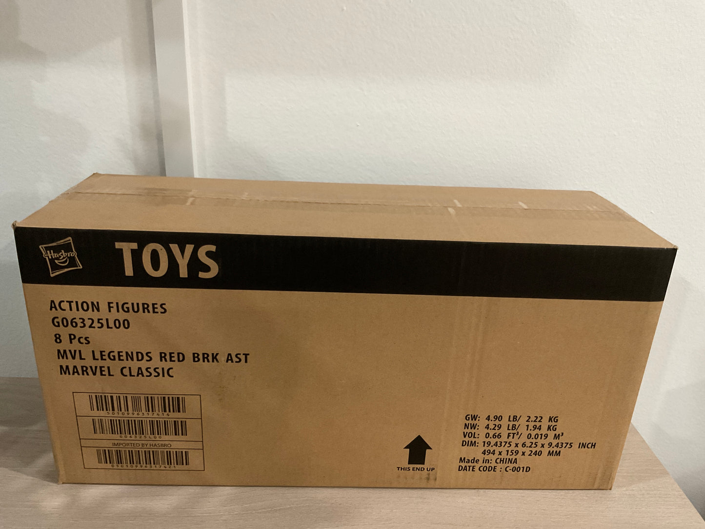 Marvel Legends Executioner Series 6-Inch Action Figures Wave 1 Case of 8