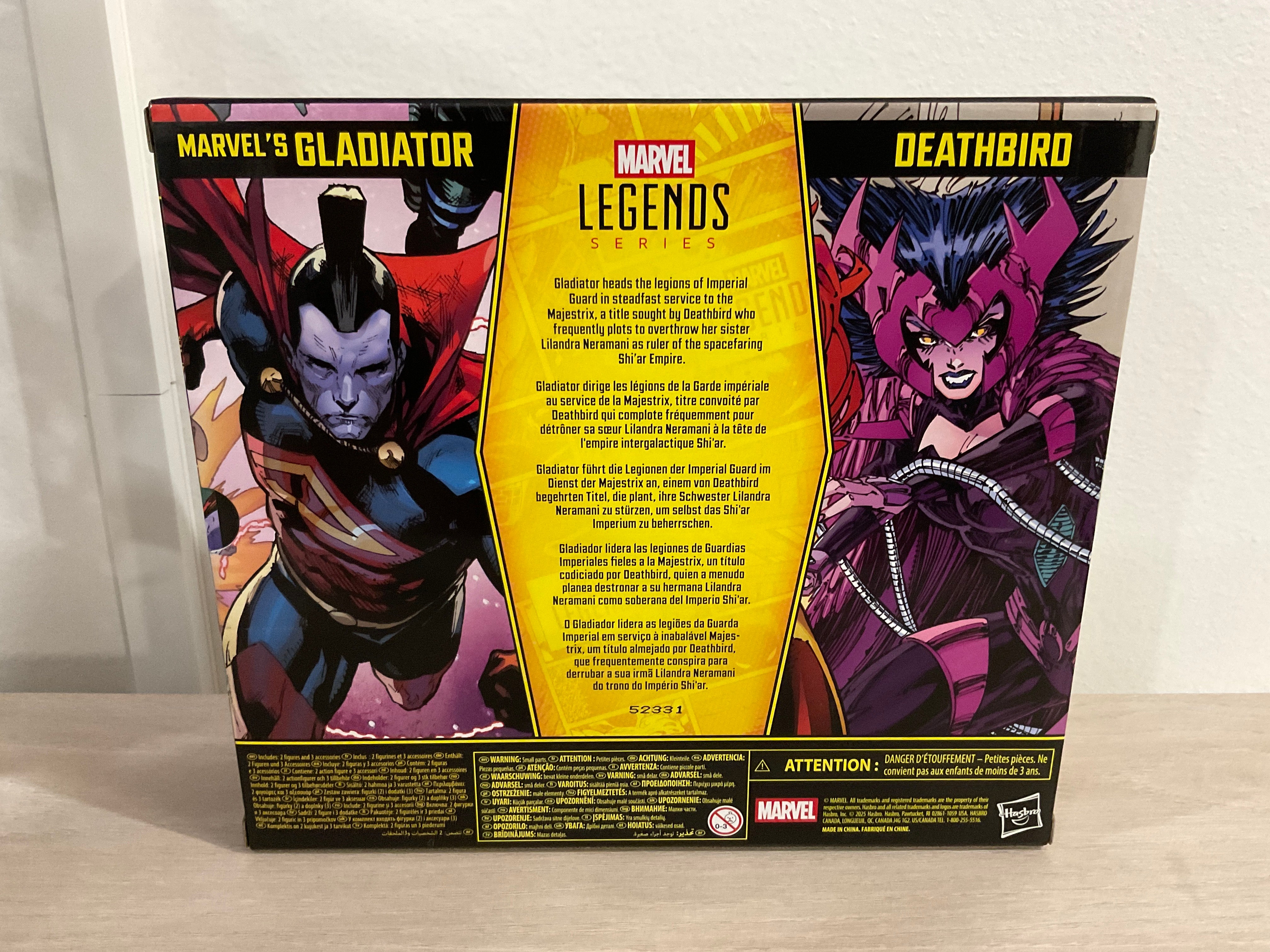 Marvel Legends X-Men Deathbird & Gladiator 2-Pack | Mr. J's