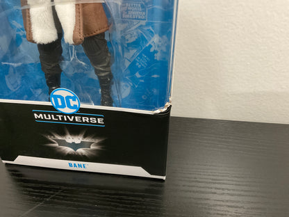 McFarlane DC Multiverse Bane (Trench Coat) Gold Label – Batman: The Dark Knight Trilogy (SDCC 2023 Exclusive) Substandard Box