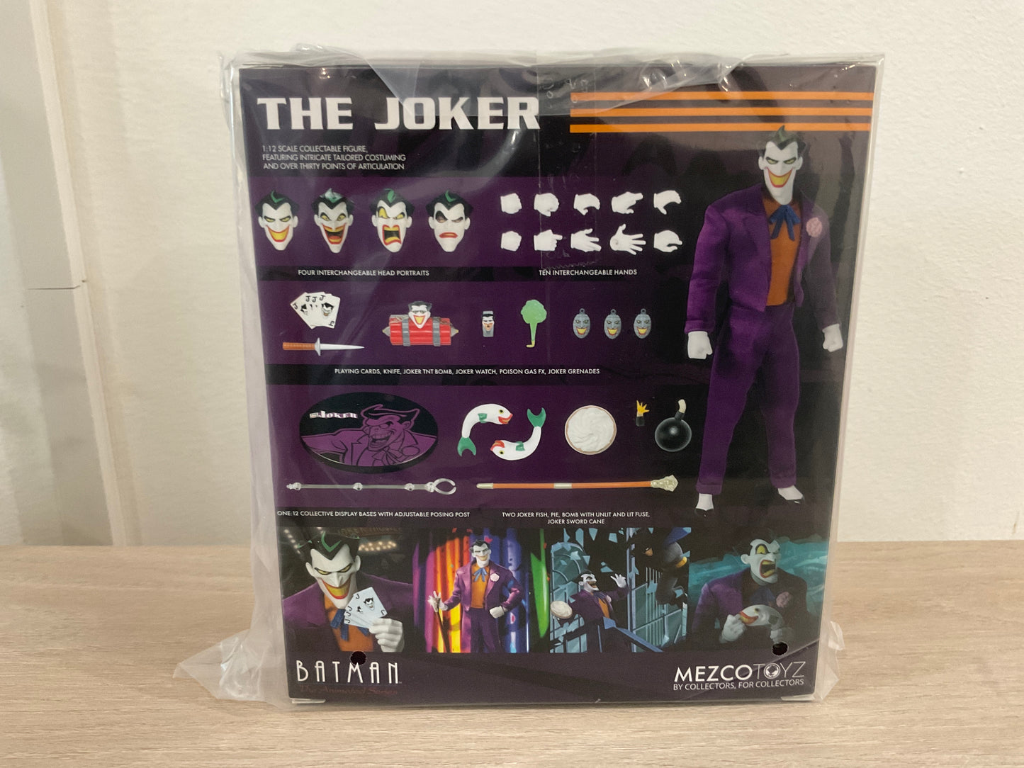 Mezco One:12 Collective Joker Animated Series 6-In Action Figure