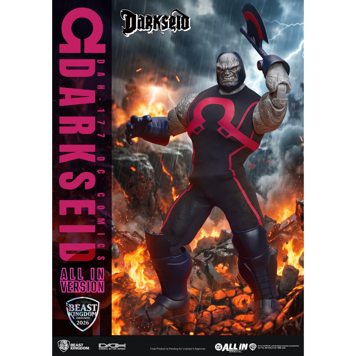 Beast Kingdom DC Comics Darkseid All In Version DAH-177 8" Action Figure – Exclusive