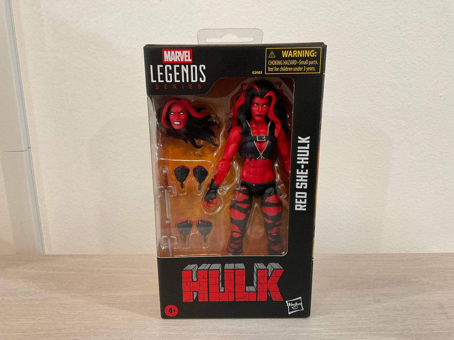Marvel Legends Red She-Hulk 6-Inch Action Figure Hasbro