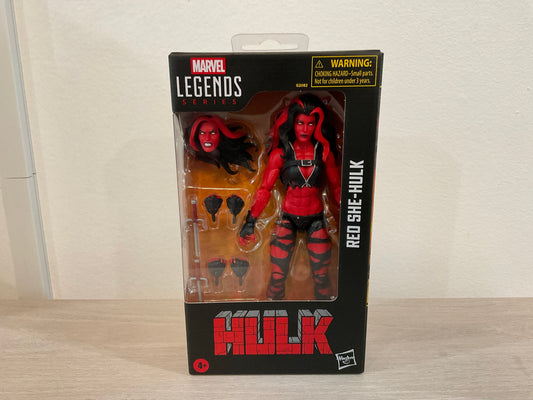 Marvel Legends Red She-Hulk 6-Inch Action Figure Hasbro