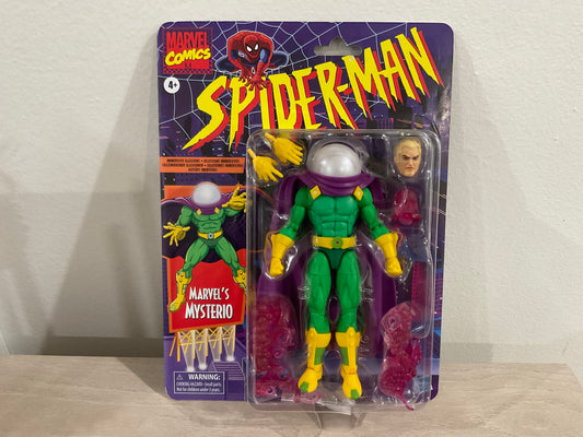 Marvel Legends Series Marvel’s Mysterio Retro Spider-Man 6-Inch Action Figure