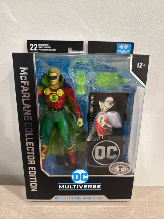 DC Multiverse Collector Edition Green Lantern Alan Scott (Day of Vengeance) – Platinum Edition 7-Inch Action Figure - Chase