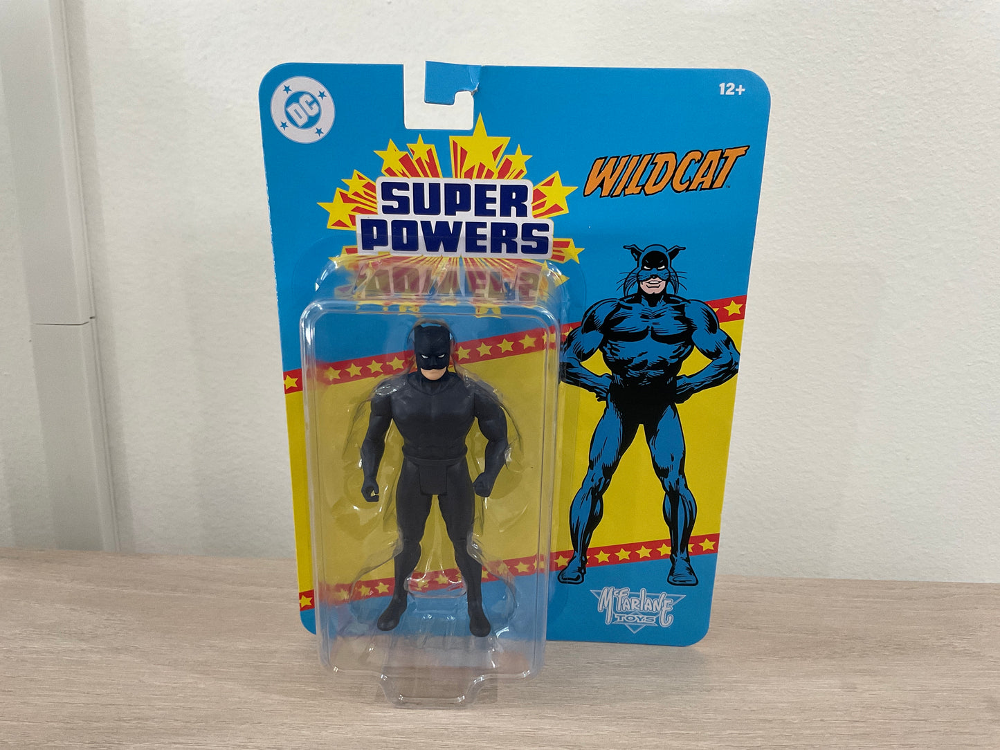 DC Super Powers Wildcat 4 1/2-Inch Scale Action Figure Substandard Card
