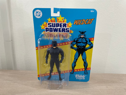 DC Super Powers Wildcat 4 1/2-Inch Scale Action Figure Substandard Card