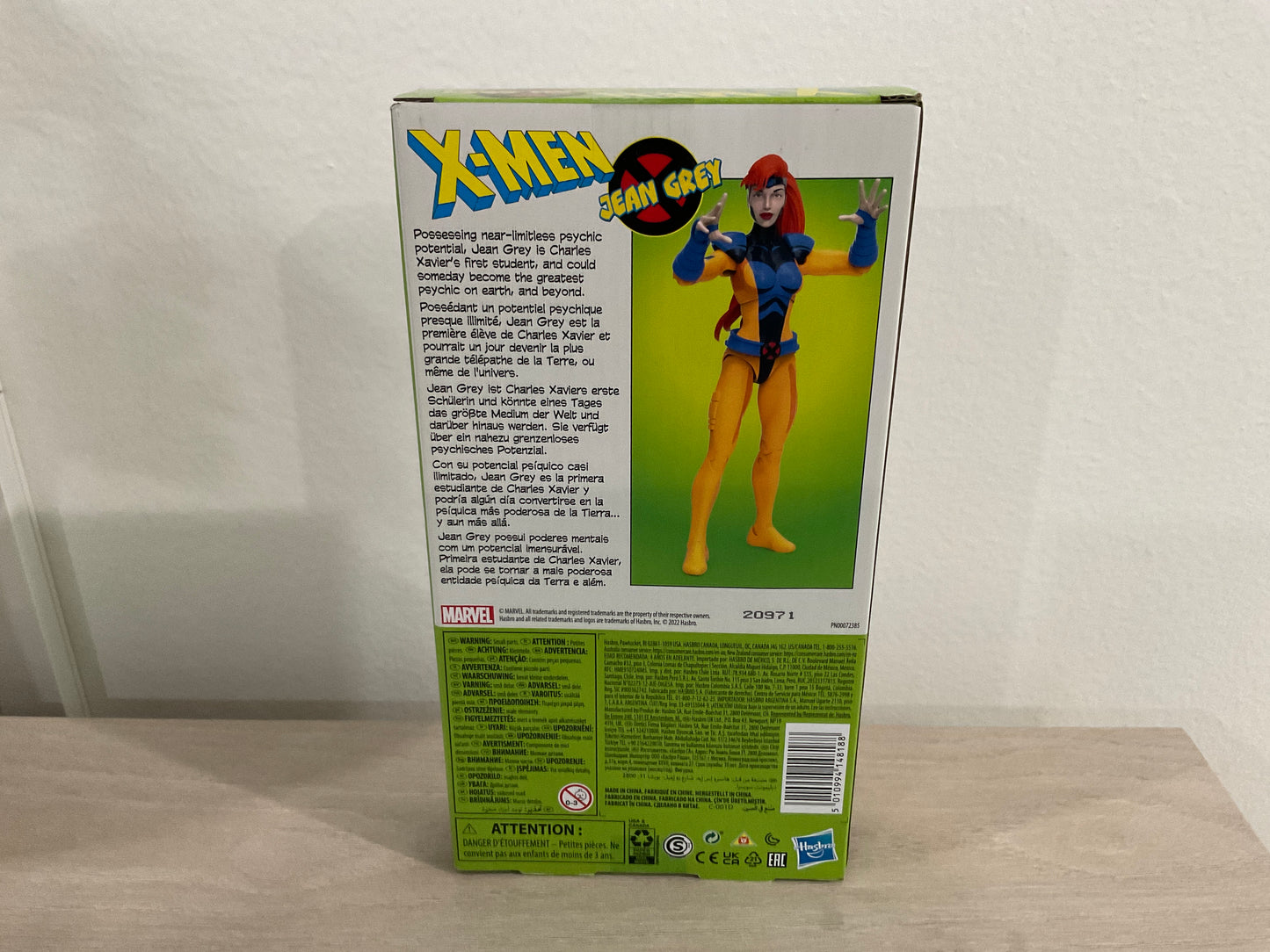 Marvel Legends Series X-Men Jean Grey VHS 90s Animated Series 6-Inch Action Figure