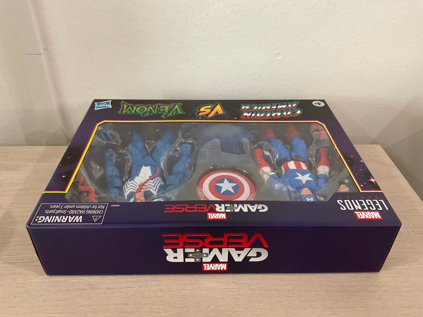 Marvel Legends 6-Inch Captain America vs Venom – Gamerverse 2-Pack