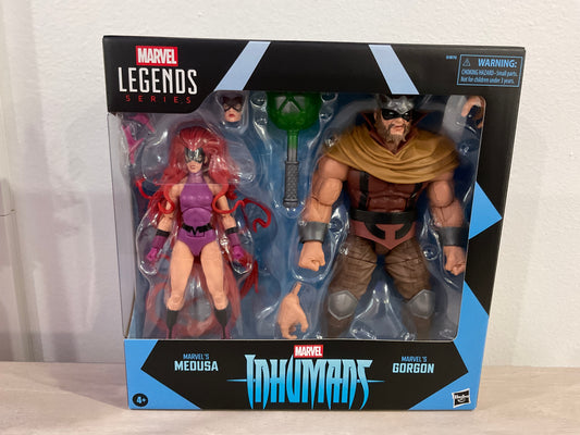 Marvel Legends Series Inhumans Marvel’s Medusa & Marvel’s Gorgon 6-Inch Action Figure 2-Pack