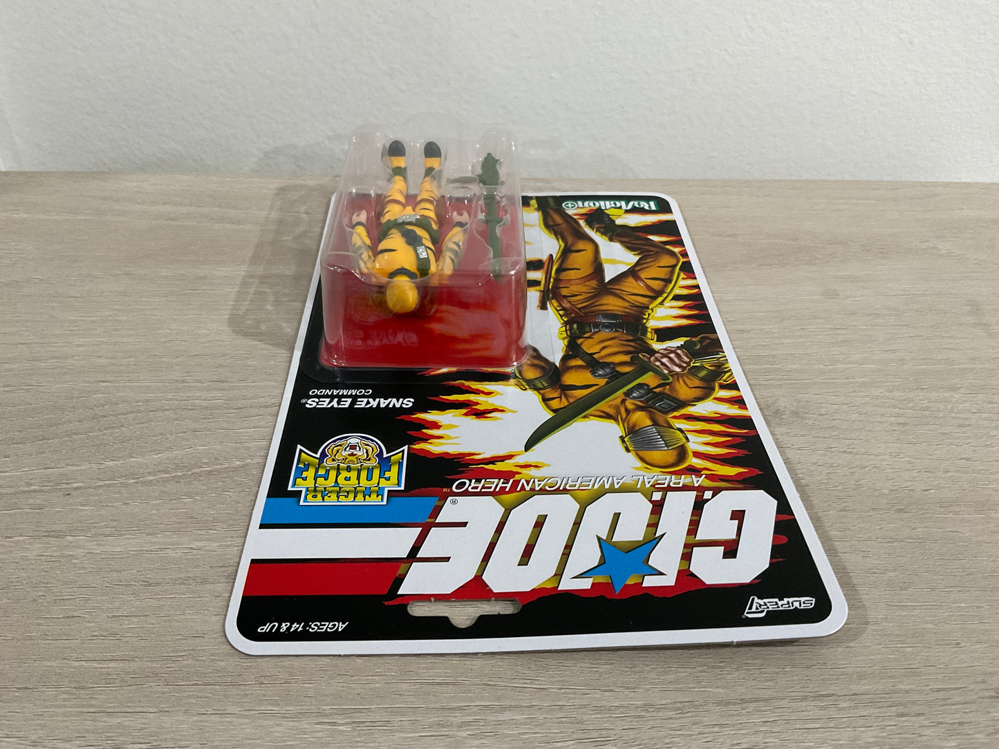 G.I. Joe Super7 ReAction+ Snake Eyes (Tiger Force Exclusive) 3.75-Inch Action Figure