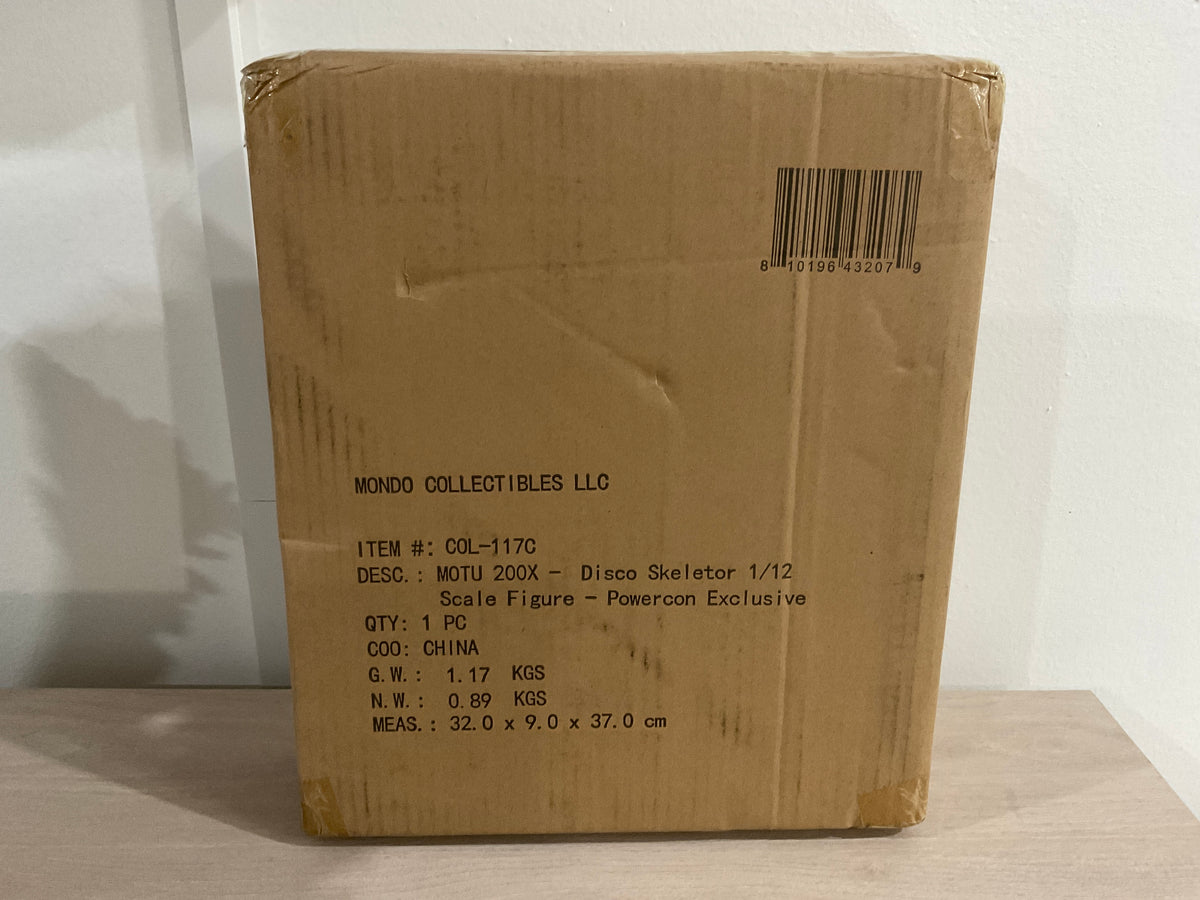 Masters of the Universe 200X – Disco Skeletor 1/12 Scale Figure – Limited Edition