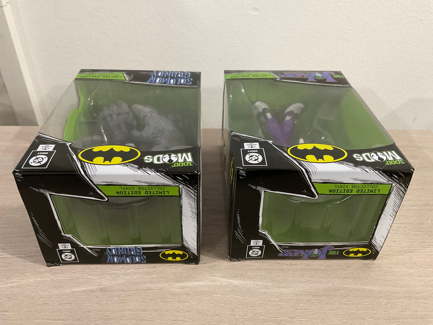 DC Direct Collector Vinyl Wave 5 Todd's Mods Limited Edition 4 1/2-Inch Scale Posed Figure Case of 2