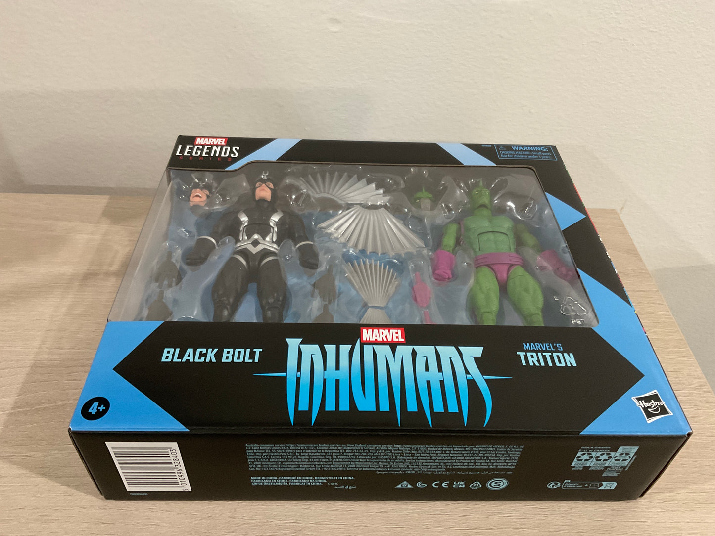 Marvel Legends Series Inhumans Black Bolt & Marvel’s Triton 6-Inch Action Figure 2-Pack