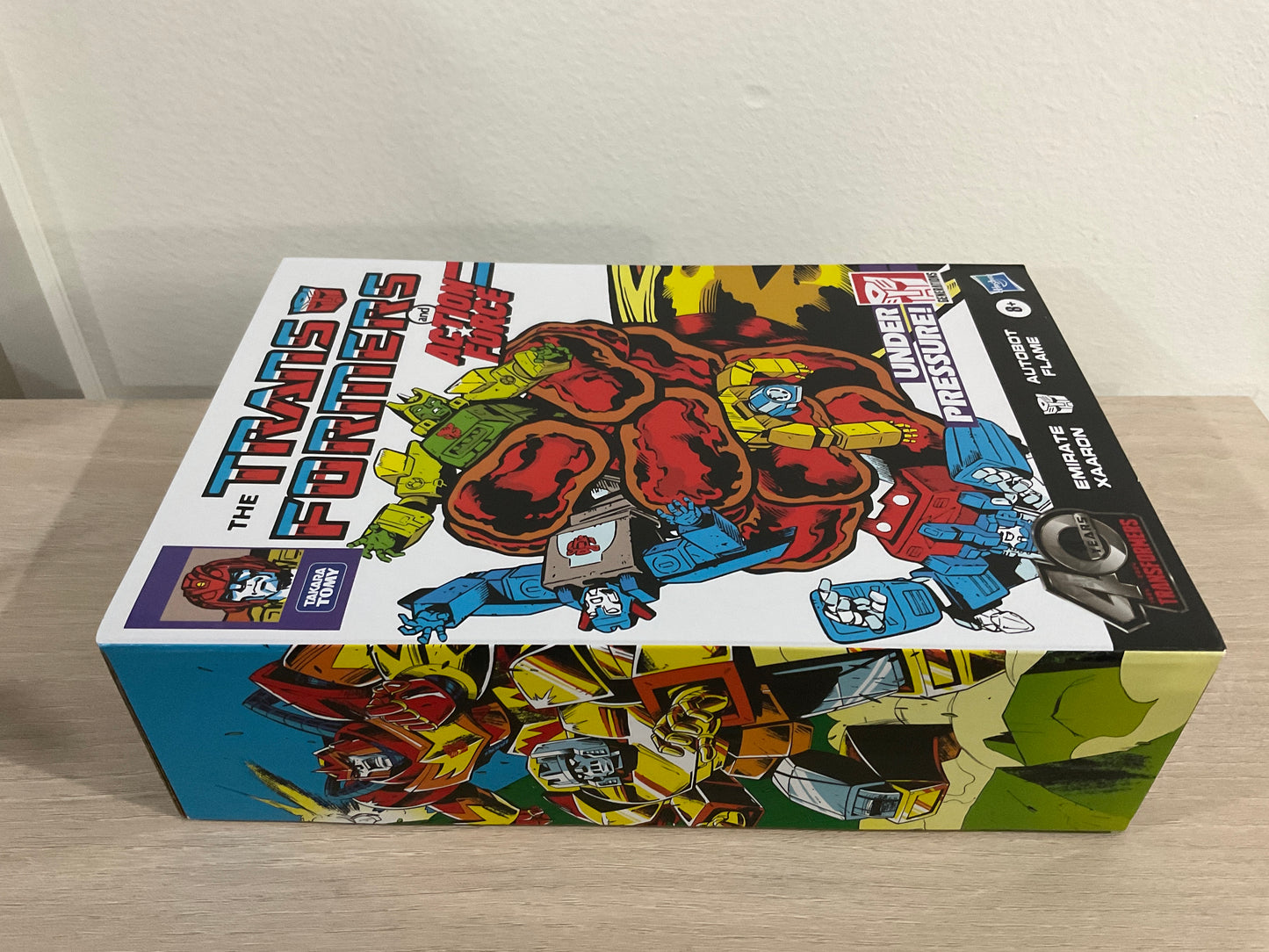 Transformers Generations 40th Anniversary Autobot Flame & Emirate Xaaron Comic Edition Exclusive Two-Pack