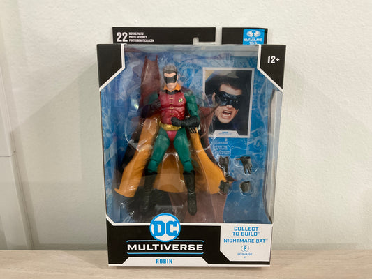 McFarlane DC Multiverse Robin Batman Forever Nightmare Bat BAF 7-Inch Figure (Minor Substandard Card)