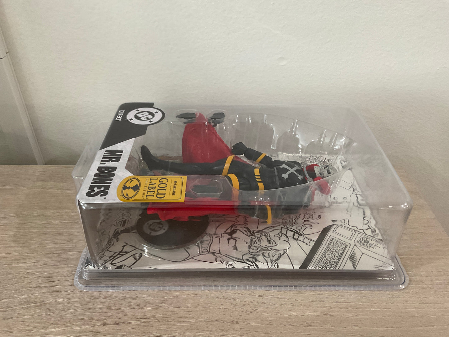 Mr. Bones (Infinity Inc. #16) Gold Label 7" Action Figure w/ Lithograph – McFarlane DC Multiverse (Substandard)