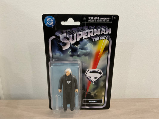 Spin Master DC Retro Jor-El (Black Robes) 3.75-Inch Action Figure – Superman: The Movie (1978)