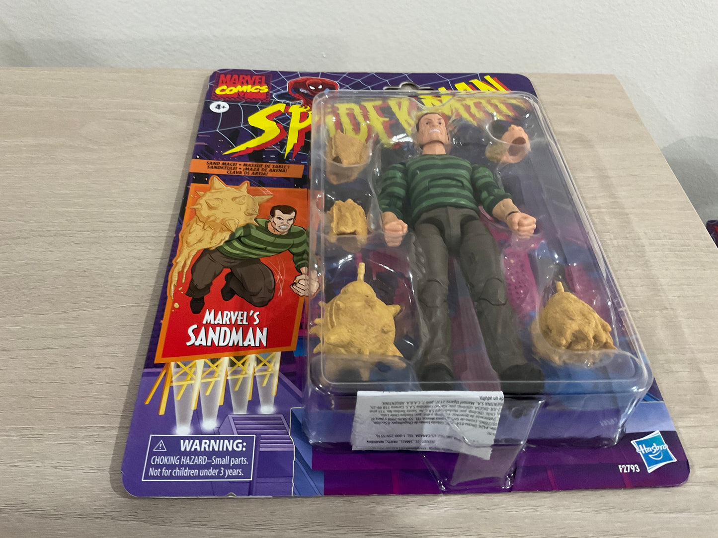 Marvel Legends Sandman (Spider-Man Animated Series) 6″ Action Figure (Re-Issue)