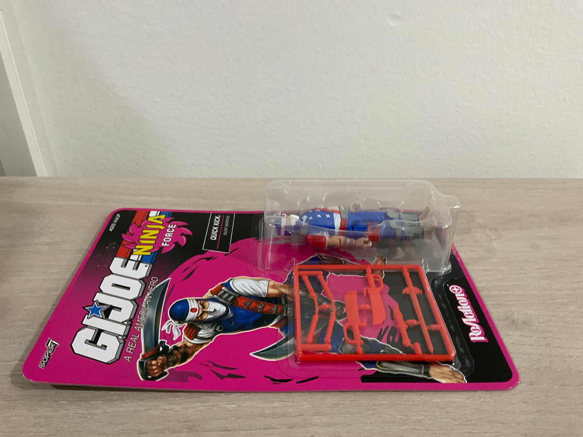G.I. Joe ReAction+ Ninja Force Quick Kick 3.75" Action Figure - Unpunched