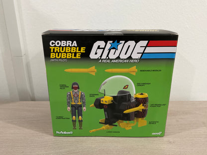 G.I. Joe Super7 ReAction+ Cobra Trooper & Trubble Bubble - Python Patrol Super7 Exclusive