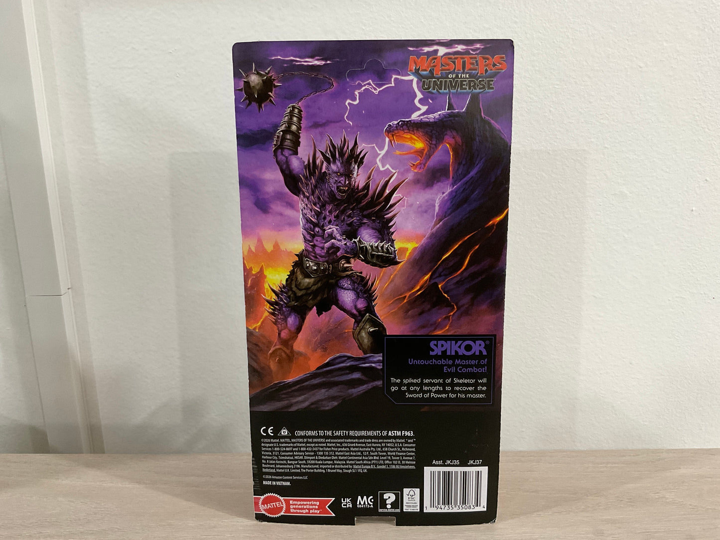 MOTU Origins Spikor 2026 Movie 5.5-Inch Action Figure Mattel Villain #1