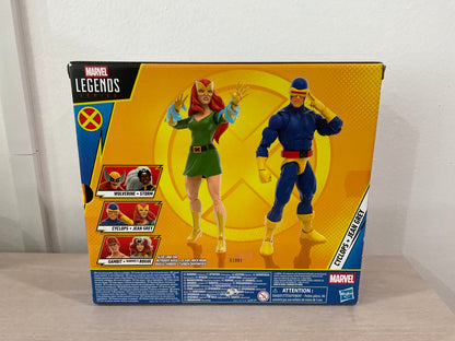 Marvel Legends X-Men '97 Cyclops & Jean Grey 2-Pack 6-Inch Figures Hasbro