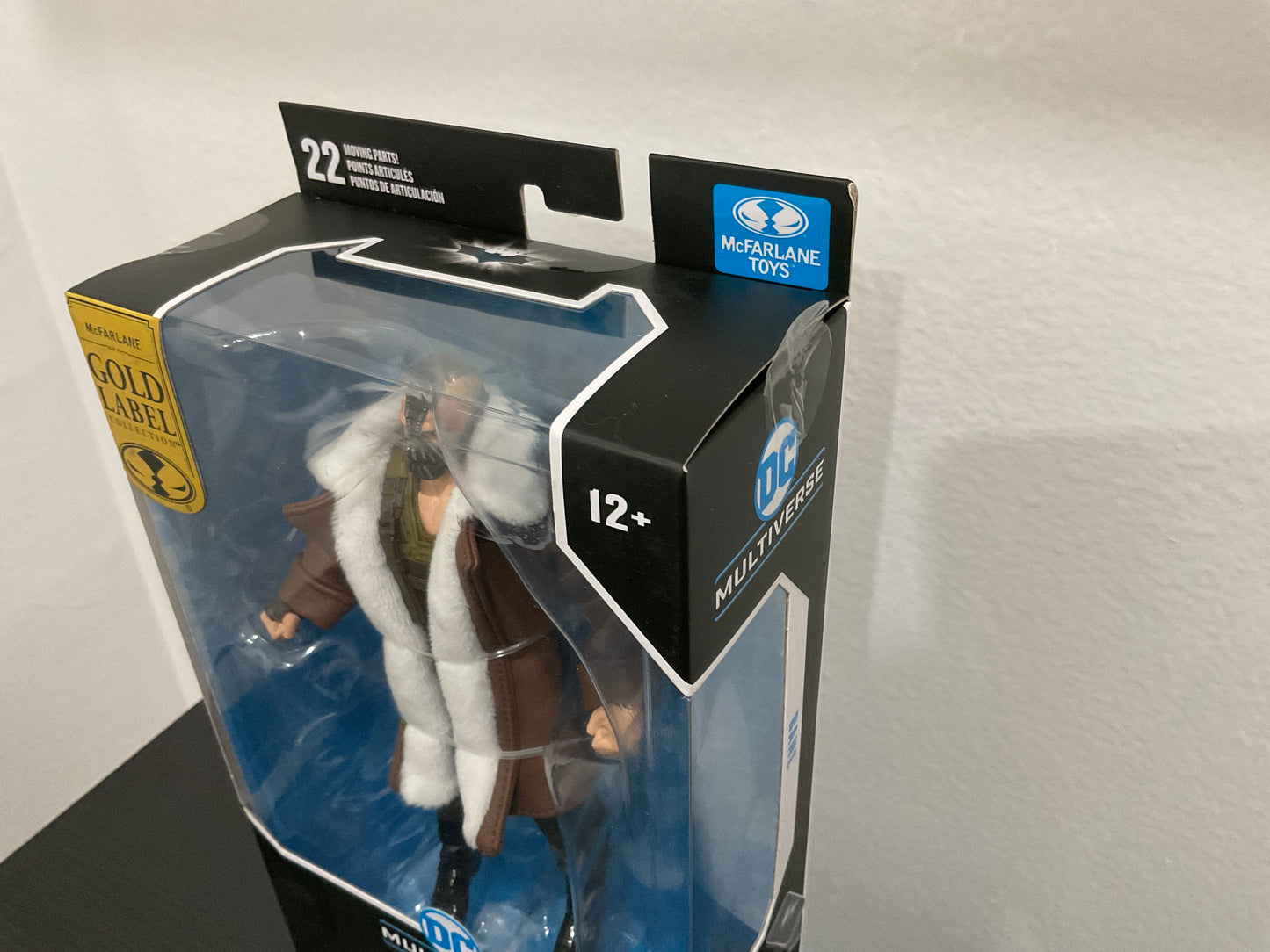 McFarlane DC Multiverse Bane (Trench Coat) Gold Label – Batman: The Dark Knight Trilogy (SDCC 2023 Exclusive) Substandard Box