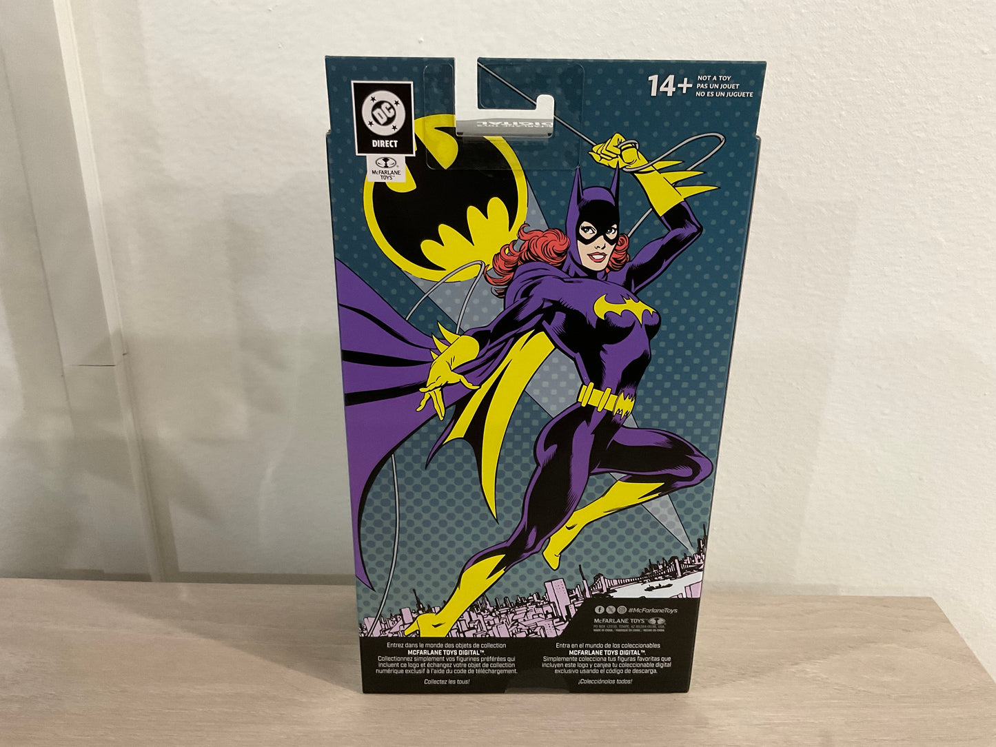 Batgirl (DC Classic) 7-Inch Action Figure with McFarlane Toys Digital Collectible