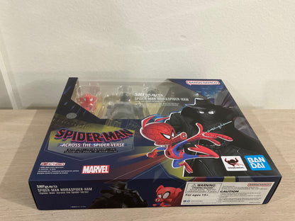 Bandai Spirits S.H.Figuarts Spider-Man: Across the Spider-Verse Spider-Man Noir & Spider-Ham Action Figure Set