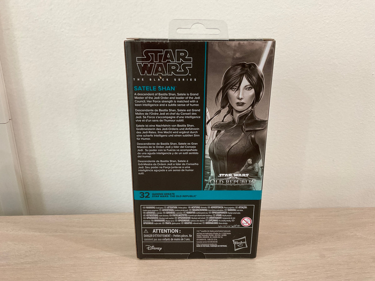 Star Wars The Black Series Gaming Greats Satele Shan The Old Republic 6" Action Figure