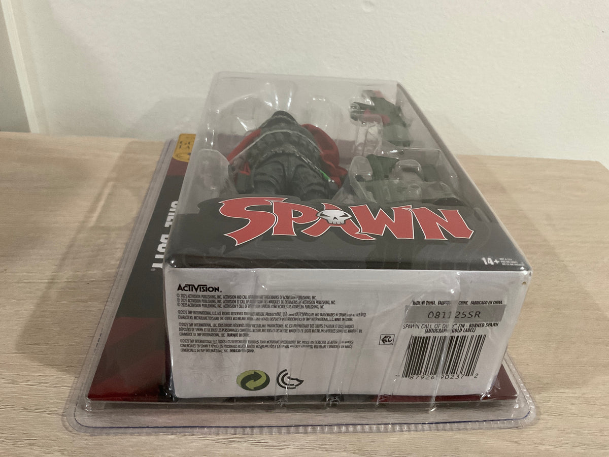 Burned Spawn (Call of Duty) Autograph Series Gold Label 7" Figure