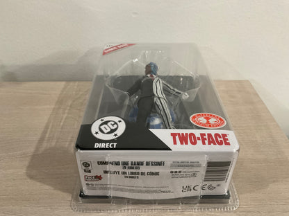 DC Direct Page Punchers Two-Face (Batman ’89) Red Platinum Edition 7-Inch Action Figure with Comic