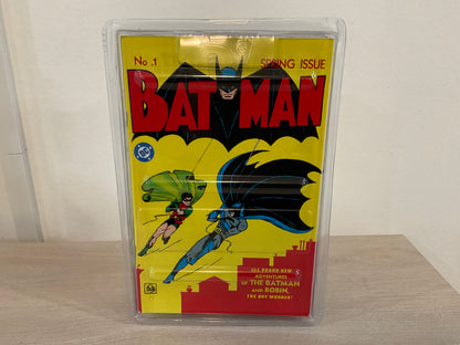 DC Direct Robin Dick Grayson (Batman #1) Red Platinum 7" Action Figure with Comic - Substandard Package