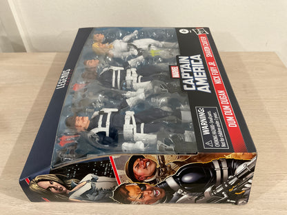 Marvel Legends Series S.H.I.E.L.D. 3-Pack – Dum Dum Dugan, Sharon Carter & Nick Fury Jr. 6" Figures (Damaged Packaging 8)
