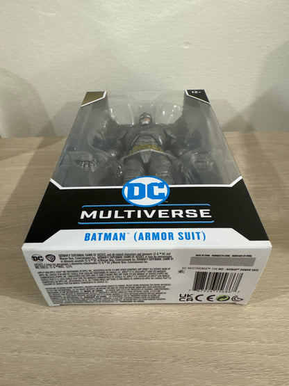 DC Multiverse Wave 20 Batman Armored Suit Batman v Superman: Dawn of Justice 7-Inch Scale Action Figure