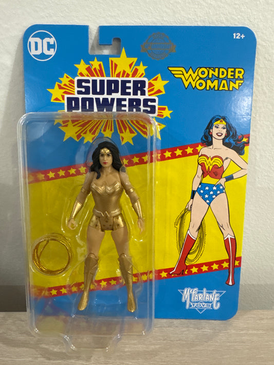 DC Super Powers Wave 9 Wonder Woman Gold 4.5" Figure