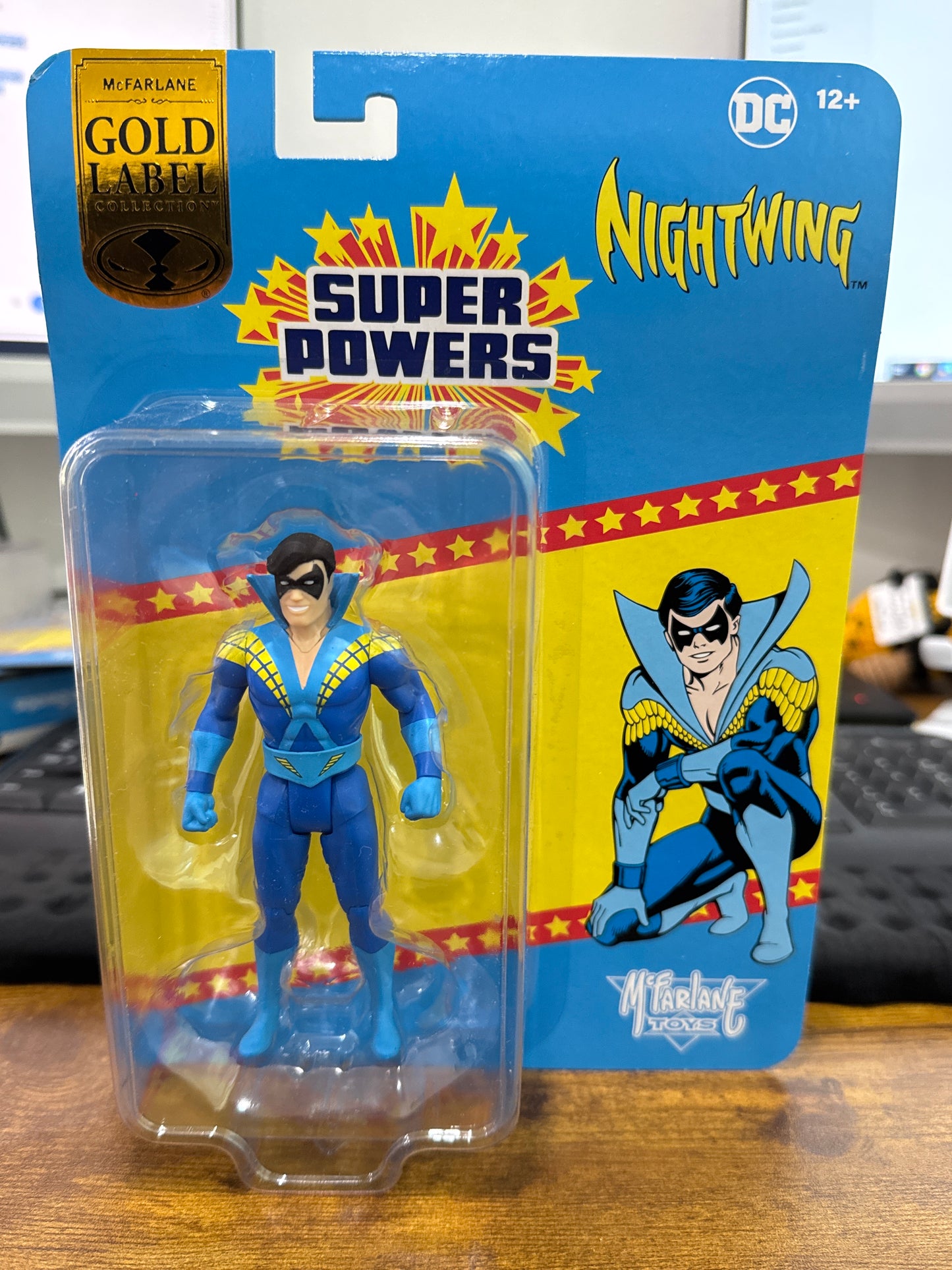 Nightwing (DC Super Powers) 4.5" Gold Label Figure — Exclusive