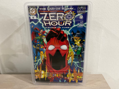Extant (Zero Hour) – DC Direct Page Punchers Red Platinum Edition 7″ Action Figure with Comic