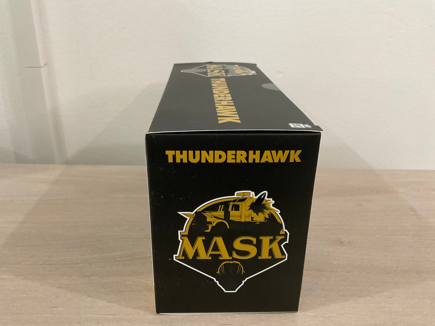 M.A.S.K. 40th Anniversary Thunderhawk Black & Gold Transforming Vehicle with Matt Trakker