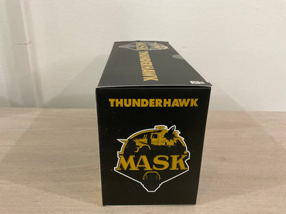 M.A.S.K. 40th Anniversary Thunderhawk Black & Gold Transforming Vehicle with Matt Trakker