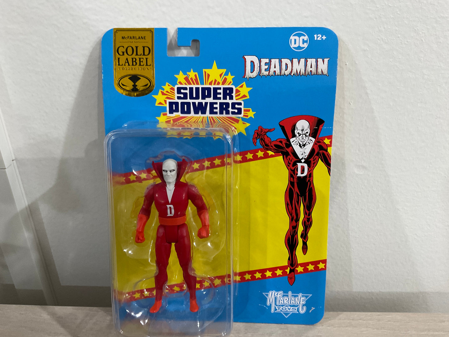 Deadman (DC Super Powers) 4.5″ Gold Label Figure – Exclusive Substandard Card 1
