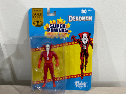 Deadman (DC Super Powers) 4.5″ Gold Label Figure – Exclusive Substandard Card 1