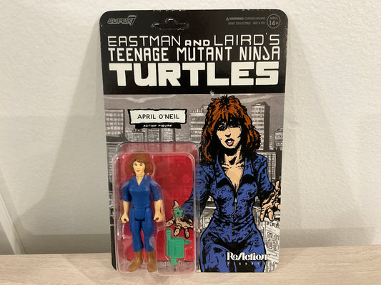Super7 ReAction Teenage Mutant Ninja Turtles – April O’Neil 3.75-Inch Figure