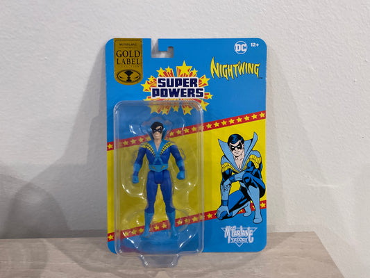 Nightwing (DC Super Powers) 4.5" Gold Label Figure — Exclusive