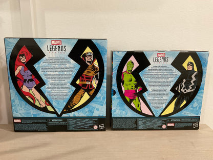 Inhumans Bundle: Medusa & Gorgon + Black Bolt & Triton 6-Inch Action Figure 4-Pack