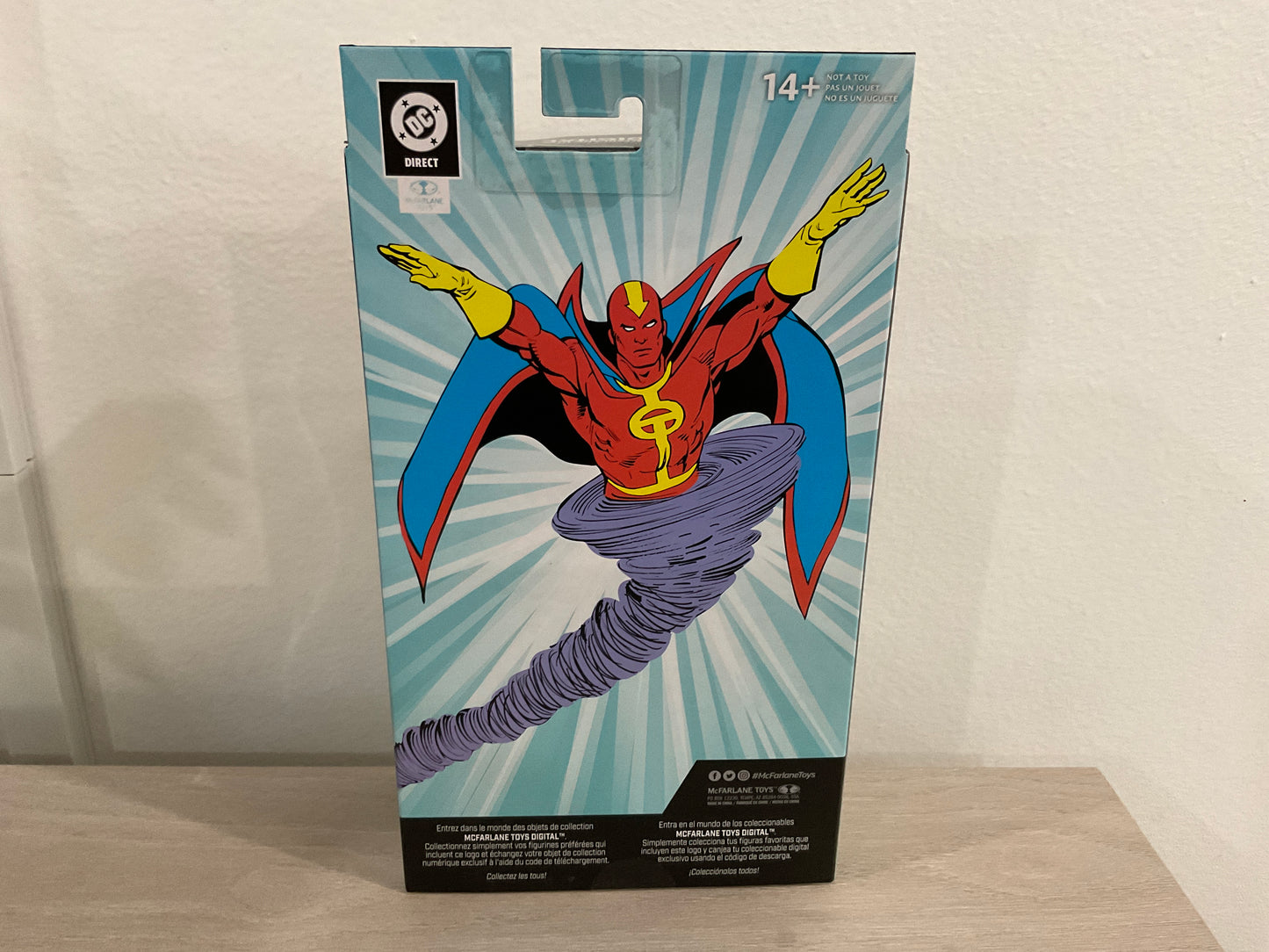 Red Tornado (DC: The Bronze Age) 7-Inch Action Figure with McFarlane Toys Digital Collectible